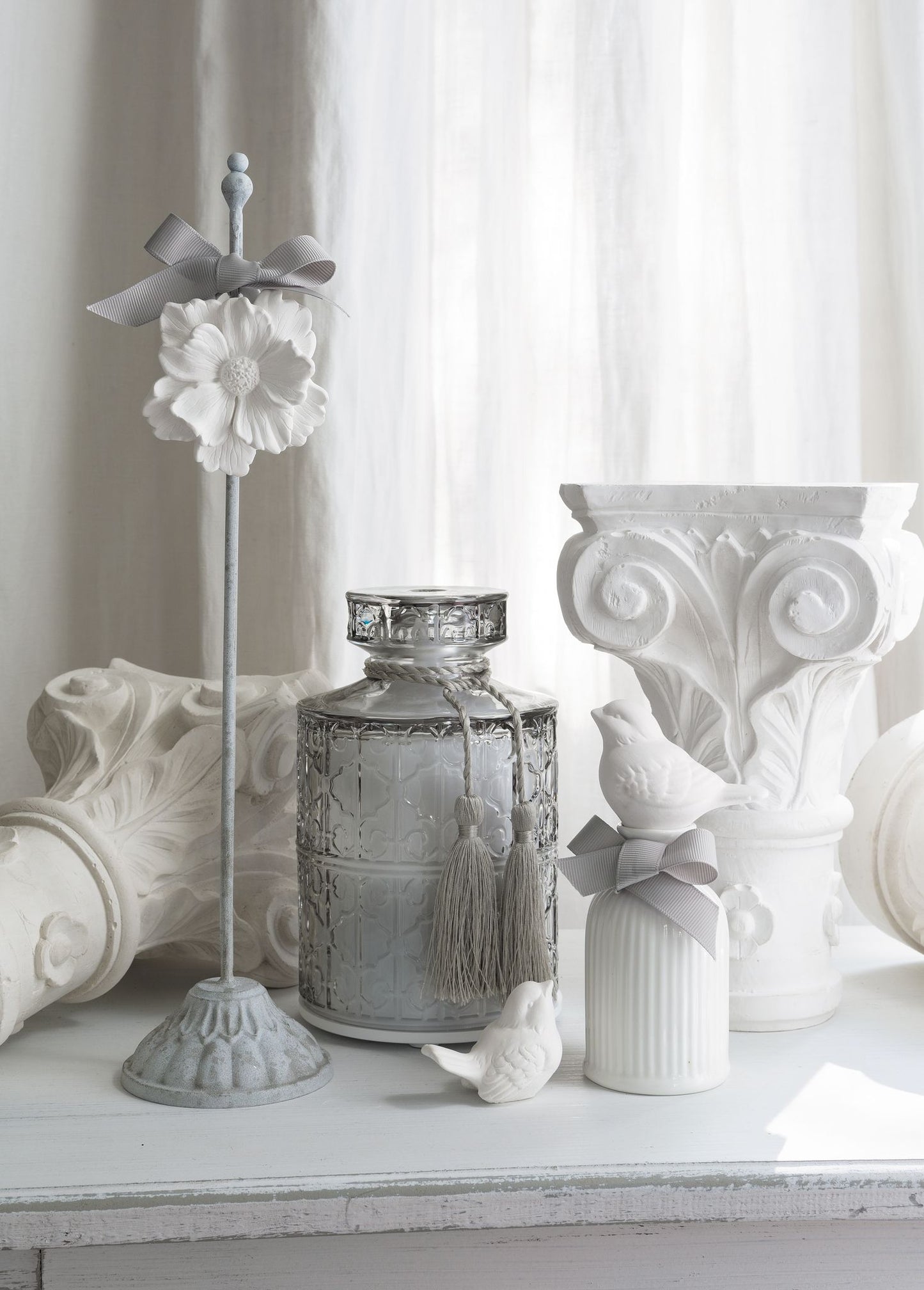 Smaržīgs porcelana biskvīta dekors Fleur de coton petit